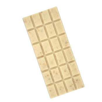 Produktbild vegane weiße Schokoladenalternative mit Crisp EH Chocoladen